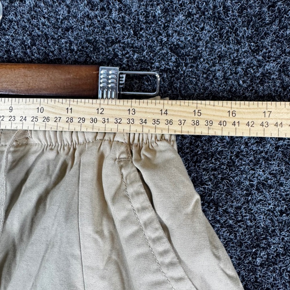 Gap Khaki Cargo Pants Womens XXS XS Tan High Rise Drawstring Jogger Utility - Picture 5 of 7